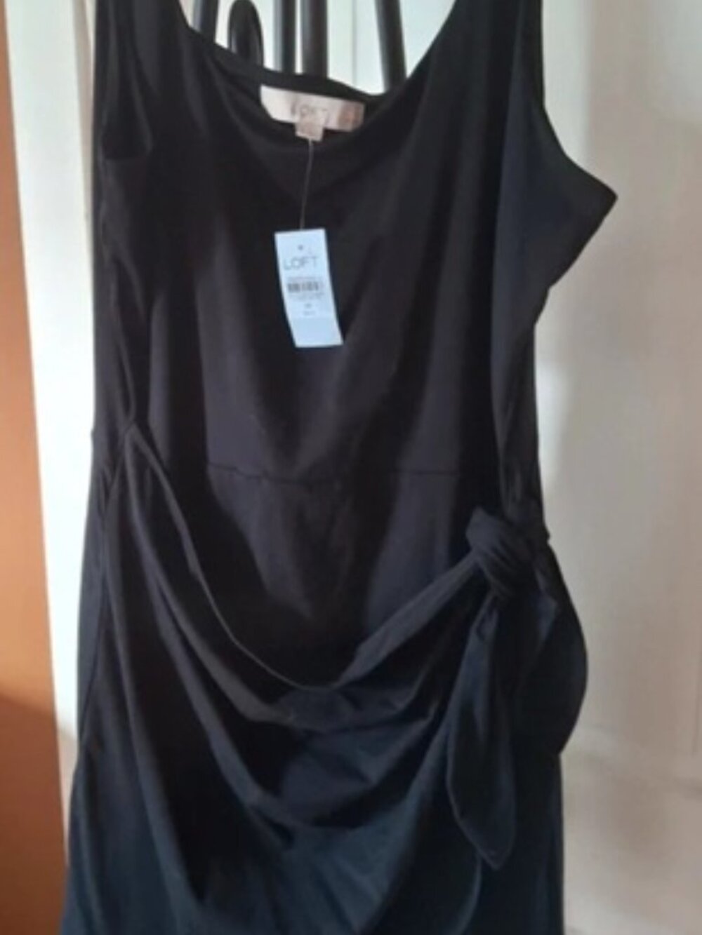 Loft twist mini dress